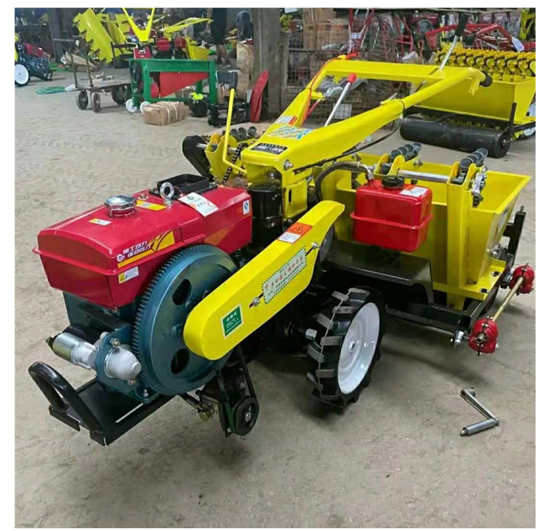 山西新型苔蒜种植机转弯方便大蒜播种机自带后退档厂家