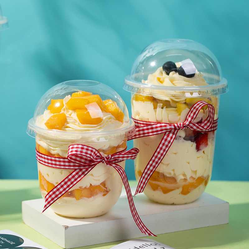 芒果草莓奥利奥波波杯慕斯奶油蛋糕杯啵啵杯抱抱杯脏脏茶杯胖胖杯