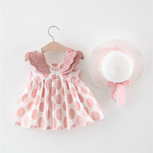 0一6月婴儿公主裙女宝裙子夏款2岁夏装洋气10个月宝宝时髦连衣裙