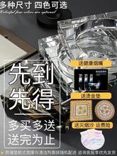 烟灰缸水晶玻璃创意高端轻奢客厅办公室家用酒店商用烟缸大气北金