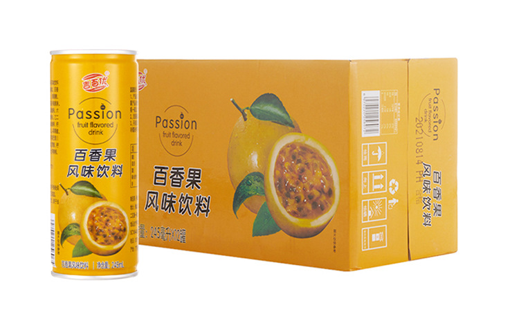 吉百优百香果汁饮料定制oem odm百香果风味饮料百香果饮料