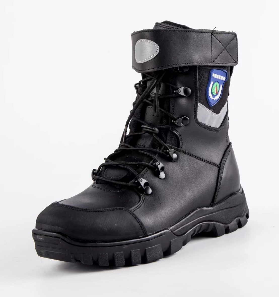 19森林防火靴消防救援应急战术靴户外登山训练作战靴厂家直销跨境