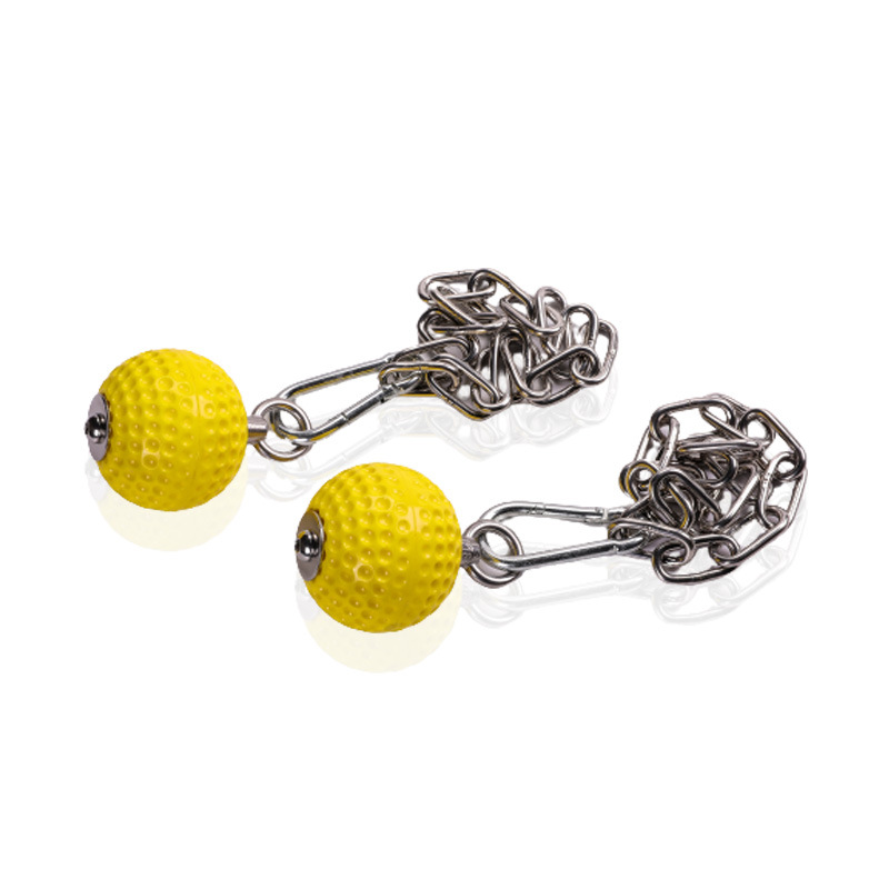 练臂力肌引体向上训练握力球腕力球引体向上球铁链款