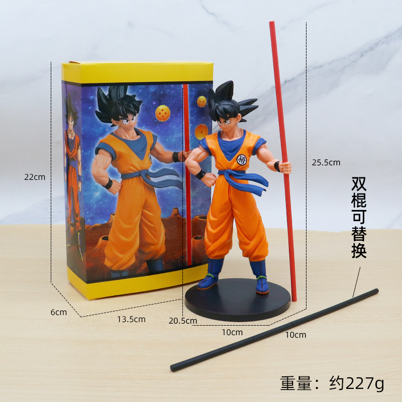 Dragon Ball Super Saiyan Hand-Made Anime Model Peripheral Decoration Sun Wukong Vegeta Classic Super Series