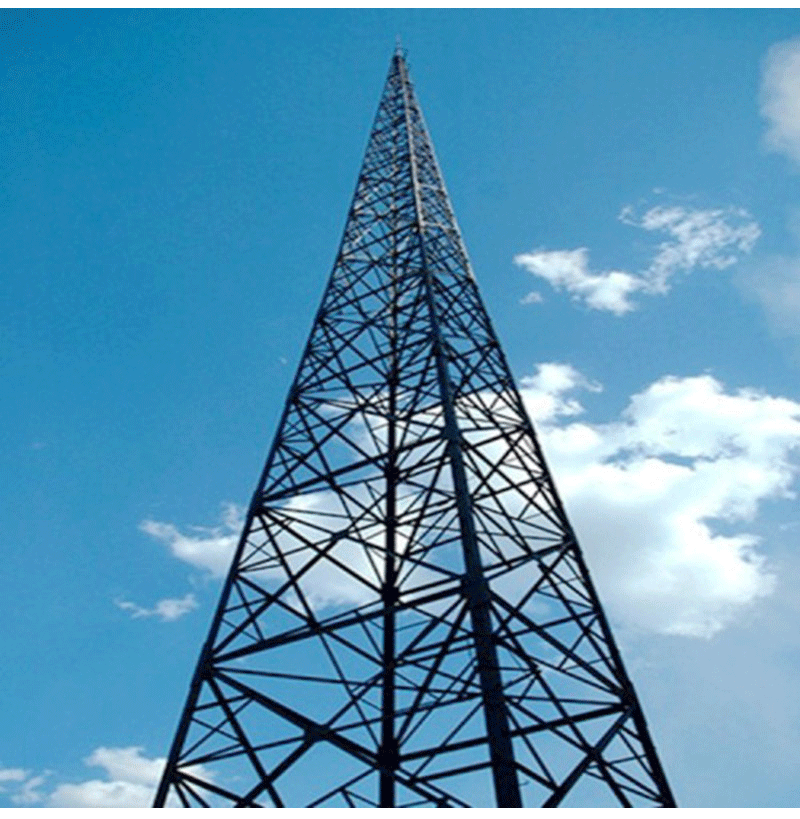 厂家供应钢结构避雷塔 楼顶避雷针塔 装饰避雷塔