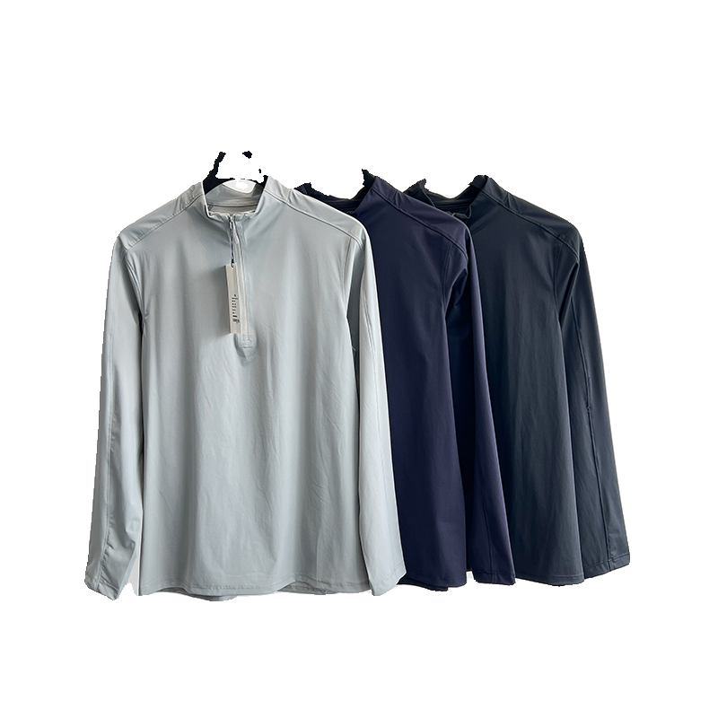 王炸主推!仅92件 都市速干户外后背压胶口袋运动立领长袖t恤-阿里巴巴