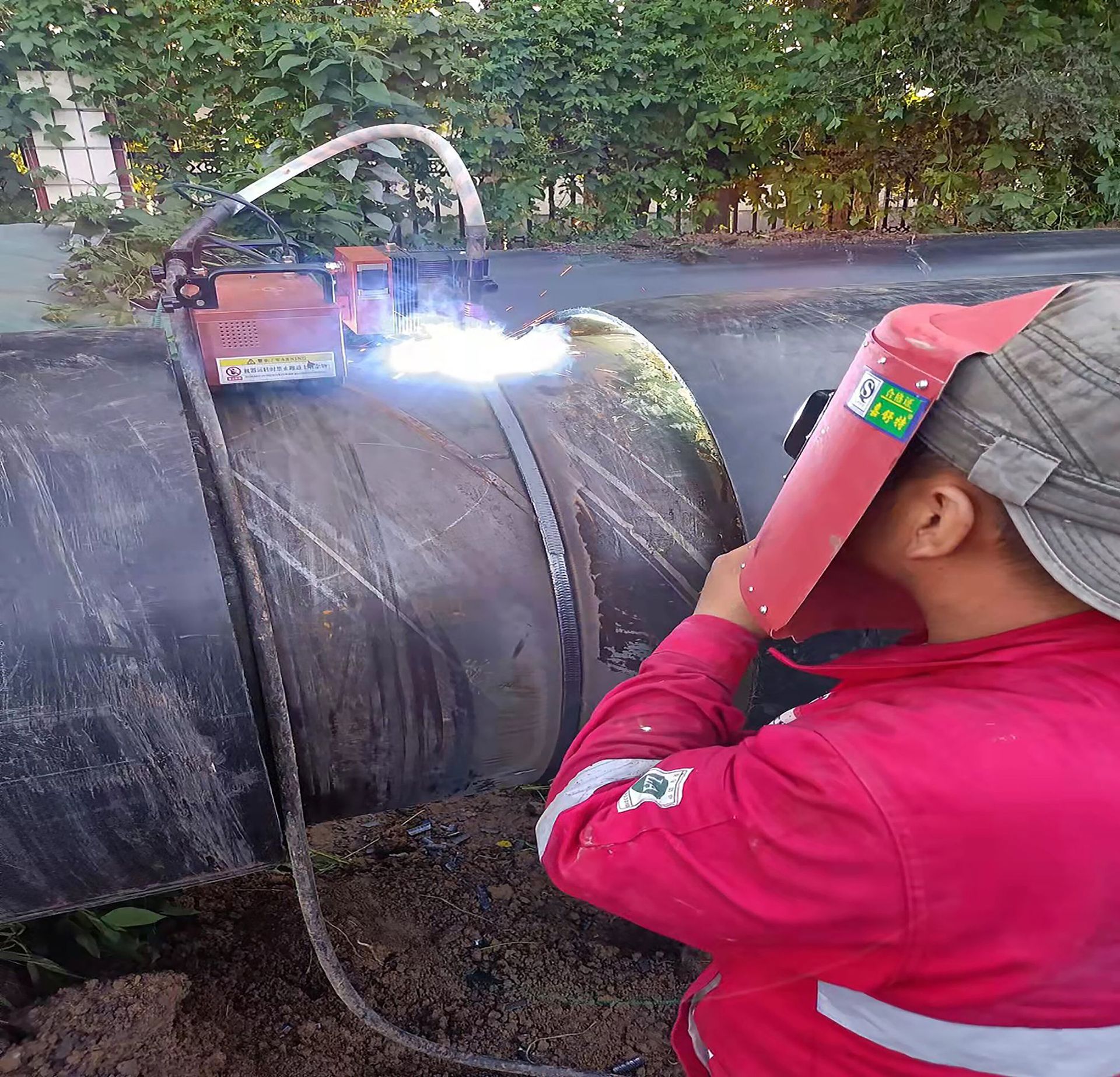 佛山管道自动焊机 管道焊接设备 管道焊接机器人 管道爬焊机-阿里巴巴