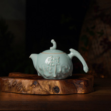 禅定壶壶家用陶瓷茶壶泡茶器功夫茶具单个带过滤孔配件