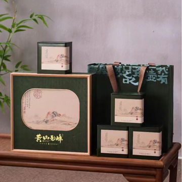 安徽黄山毛峰批发茶叶礼盒装500克明前一级雀舌高山毛尖兰香绿茶