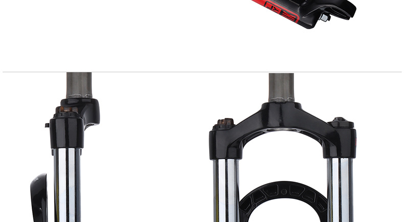 bolany折叠车前叉20寸铝合金机械叉童车避震前叉 自行车配件