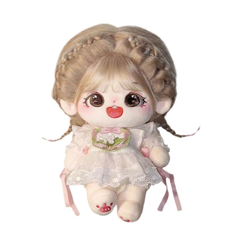Chestnut Sp Version Cotton Doll 20cm Non-Attribute Cotton Doll Plush Toy Girl Cute Series Birthday Gift