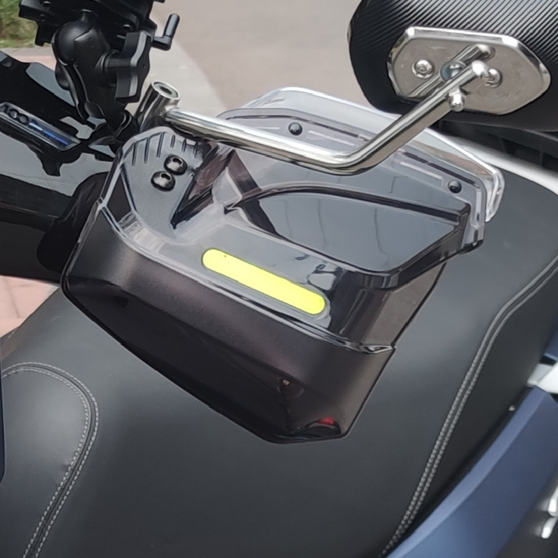 踏板摩托车护手罩把手挡风板电动车车把风挡手把旭鹰改装配件批发