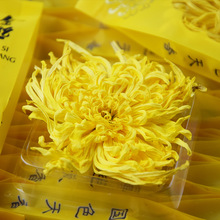 金丝皇菊 菊花茶一朵一杯独立包装100朵黄山产地货大朵菊厂家批发