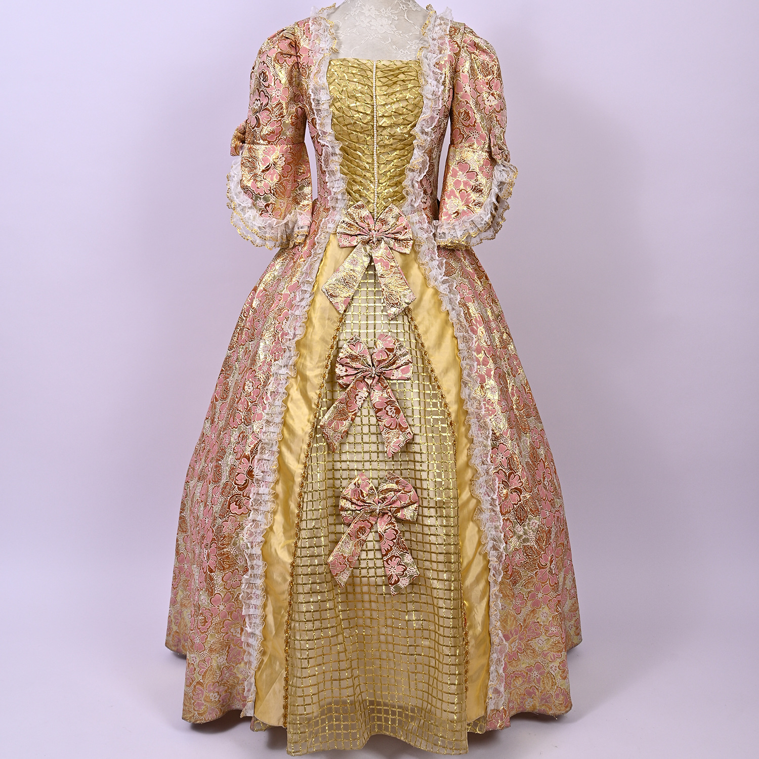 生日派对舞台服 复古公主裙朱丽叶圣诞节演出礼服欧式女宫廷服装