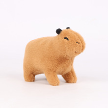 2024新款材质capybara仿真水豚毛绒玩具网红卡皮巴拉公仔生日礼物