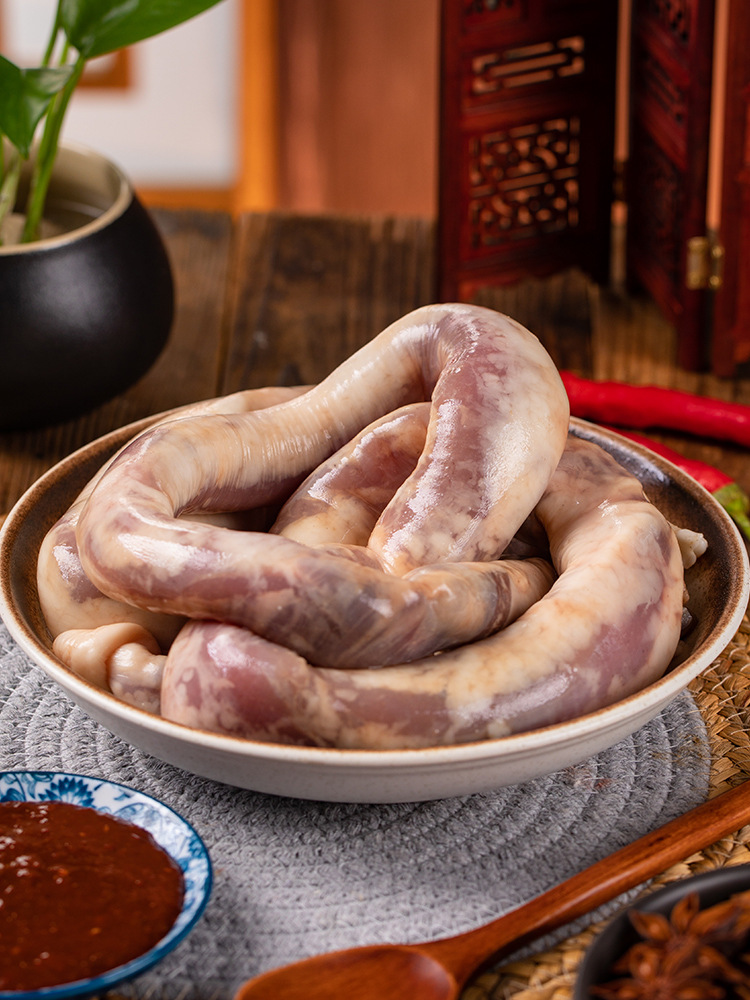 羊肉肠2斤新鲜手工灌肠羊肉肠内蒙古特色传统肠包肉血肠盘肠冷冻