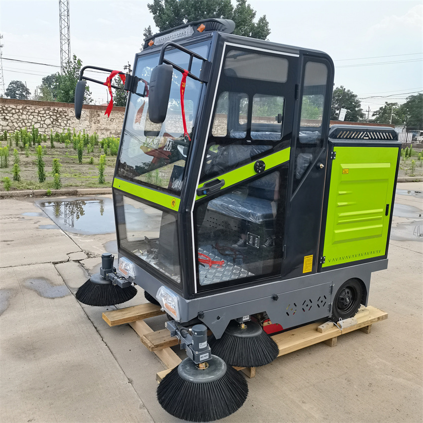 清洁清扫桶扫路车 唐山电动扫地车 小型扫地车报价图片