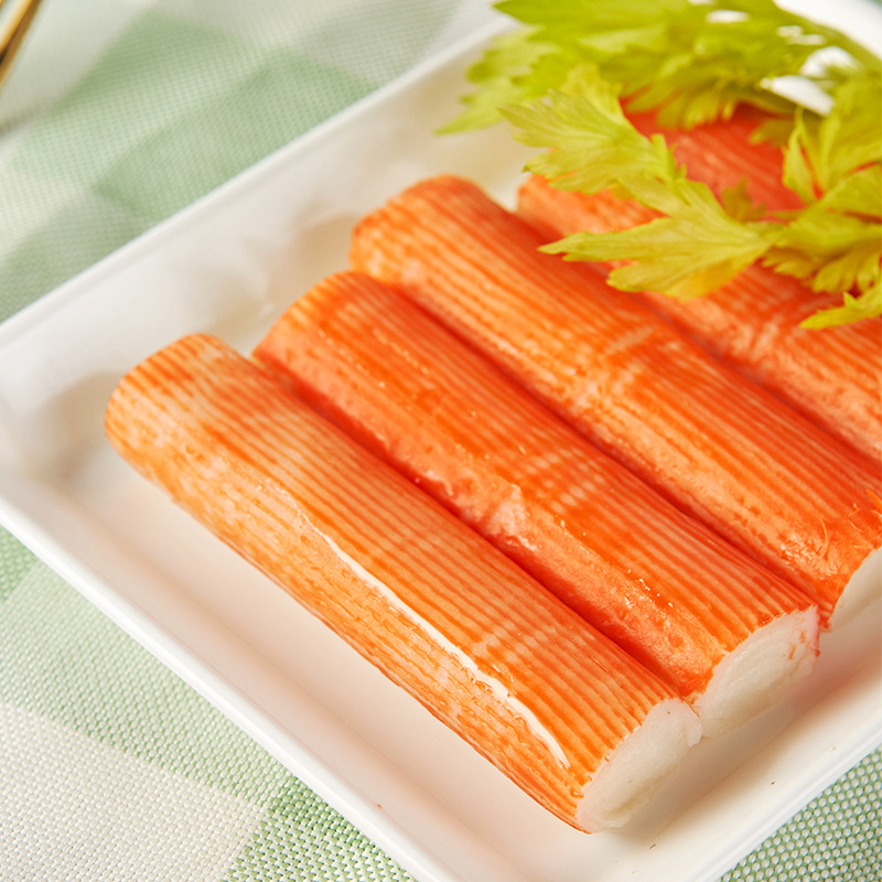 安井蟹味棒235g手撕蟹柳蟹肉棒火锅烧烤寿司海味食材代餐网红小吃