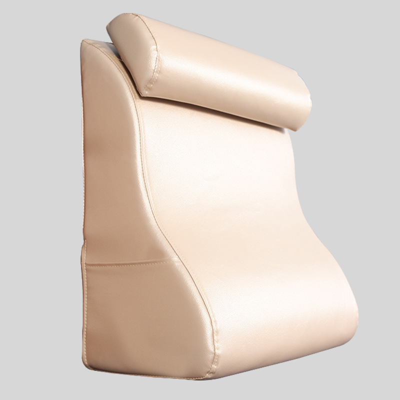 Large Backrest Bedside Cushion Soft Bag Waist Support Sponge Bed for the Elderly Triangle Cushion Back Cushion Bed Backrest