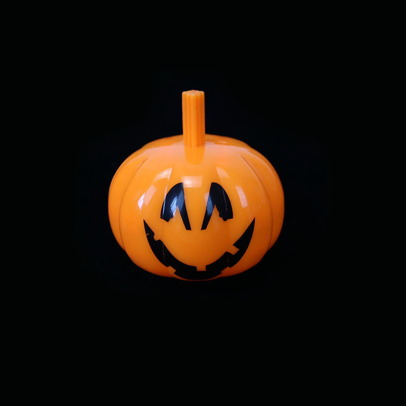 Halloween Toy Mall Training Class Activity Gift Creative Rotational Pumpkin Lamp Top with Light Pumpkin Gyro