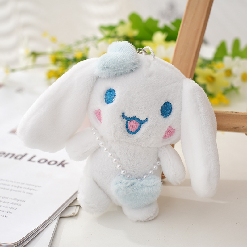 Cute Cinnamon Dog Plush Toy Doll Pendant Bunny Bag Pendant Jade Guiru Ragdoll Keychain