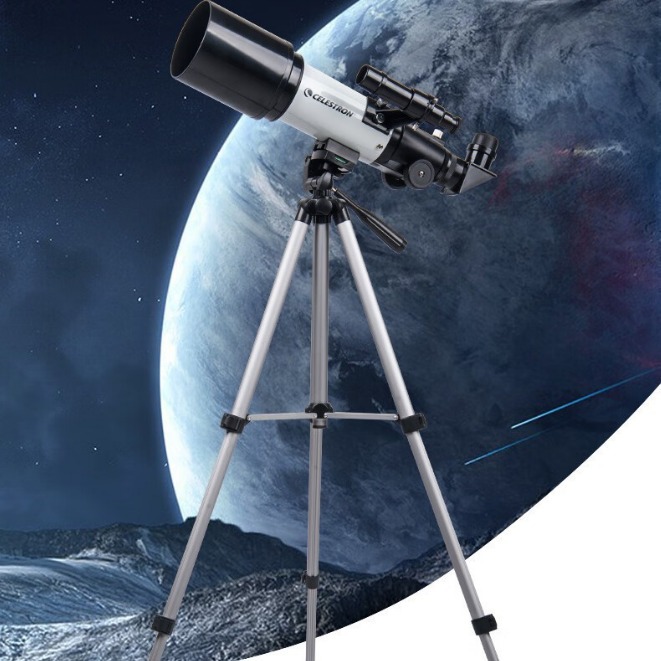 星特朗celestron70az专业观星观景大口径高清高倍天文望远镜新品