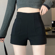 早春装西装短裤女2024年新款爆款夏季外穿紧身收腹裤子小个子热裤