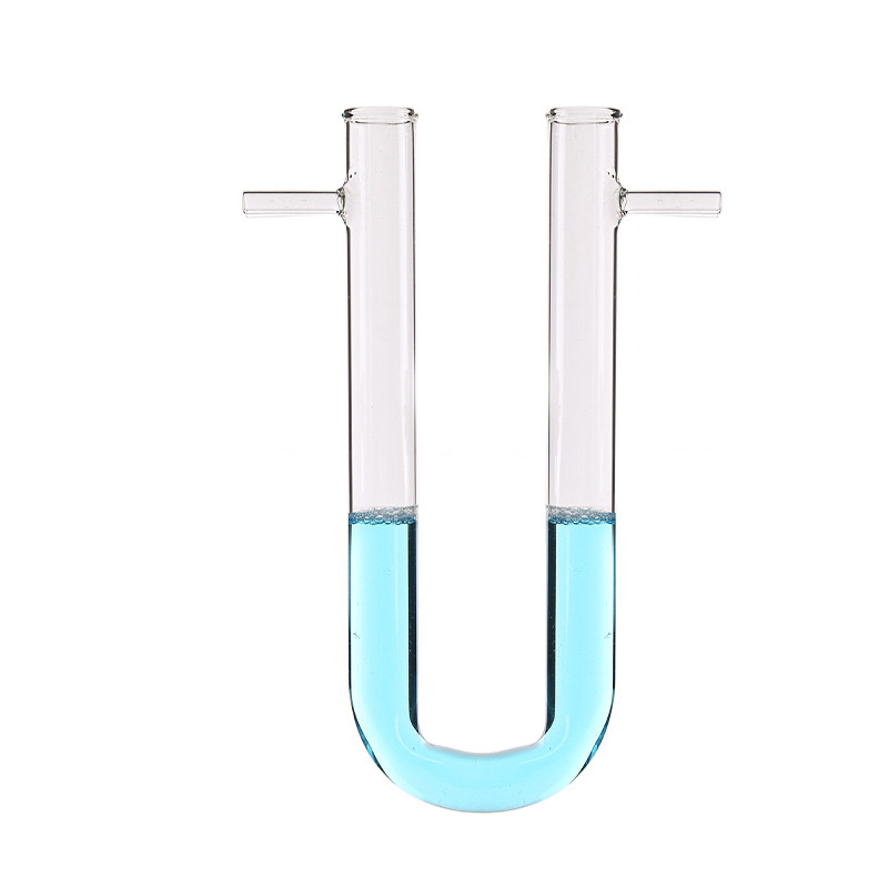 厂家直供 u型干燥管 具支u型管玻璃实验室用u型干燥管多种规格