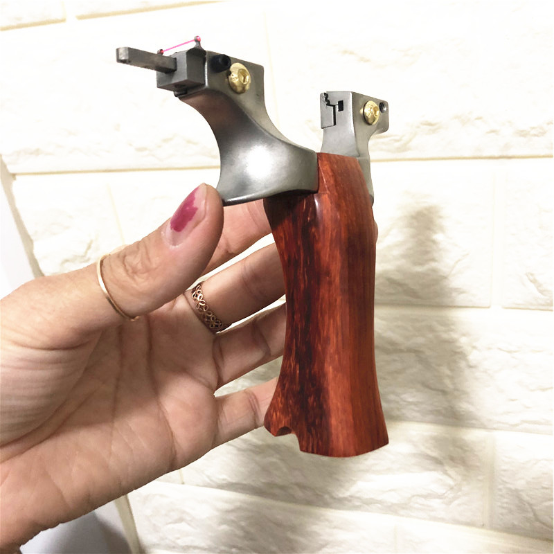 304弹弓扁皮户外吃鸡夹片飞虎科技木直板鸡王飞虎竞技绑飞虎弹弓