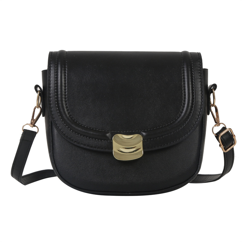 Trendy Stylish Good Texture Solid Color Bag Women Bags2023 Spring Popular Underarm Saddle Bag Casual Shoulder Messenger Bag