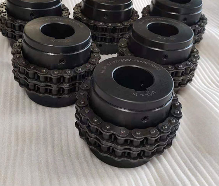 精密kc滚子链联轴器 带罩壳非标链条联轴器 aodisi生产厂家