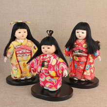 日本人偶艺妓 灵魂摆渡同款娃娃密室道具摆件 市松人形装饰品礼物