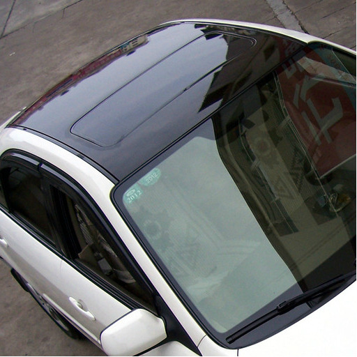 包邮仿全景天窗车顶膜 翼神高尔夫7索八锐志逸致改装饰汽车顶贴膜