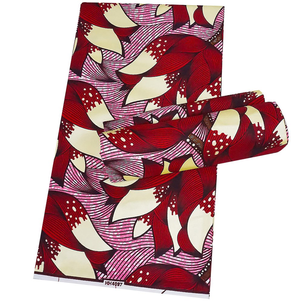 非洲蜡染布烫金印花棉蜡布africanwaxfabric跨境蜡染布代发