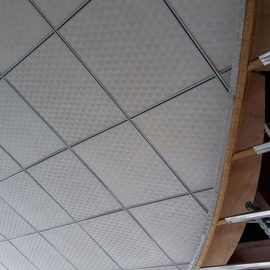 600硅钙板矿棉板贴面板吊顶b防潮板石膏门吊顶重庆可上板安装