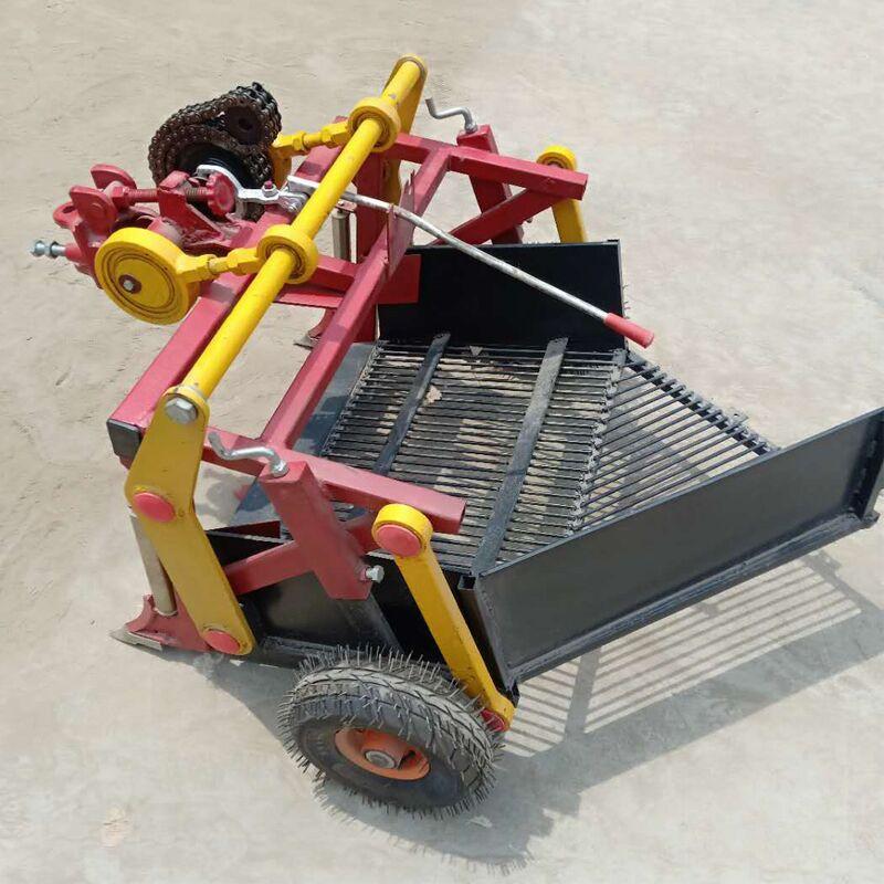 四轮带起花生机挖花生机 干湿两用摘花生收获机 平地种植收获机