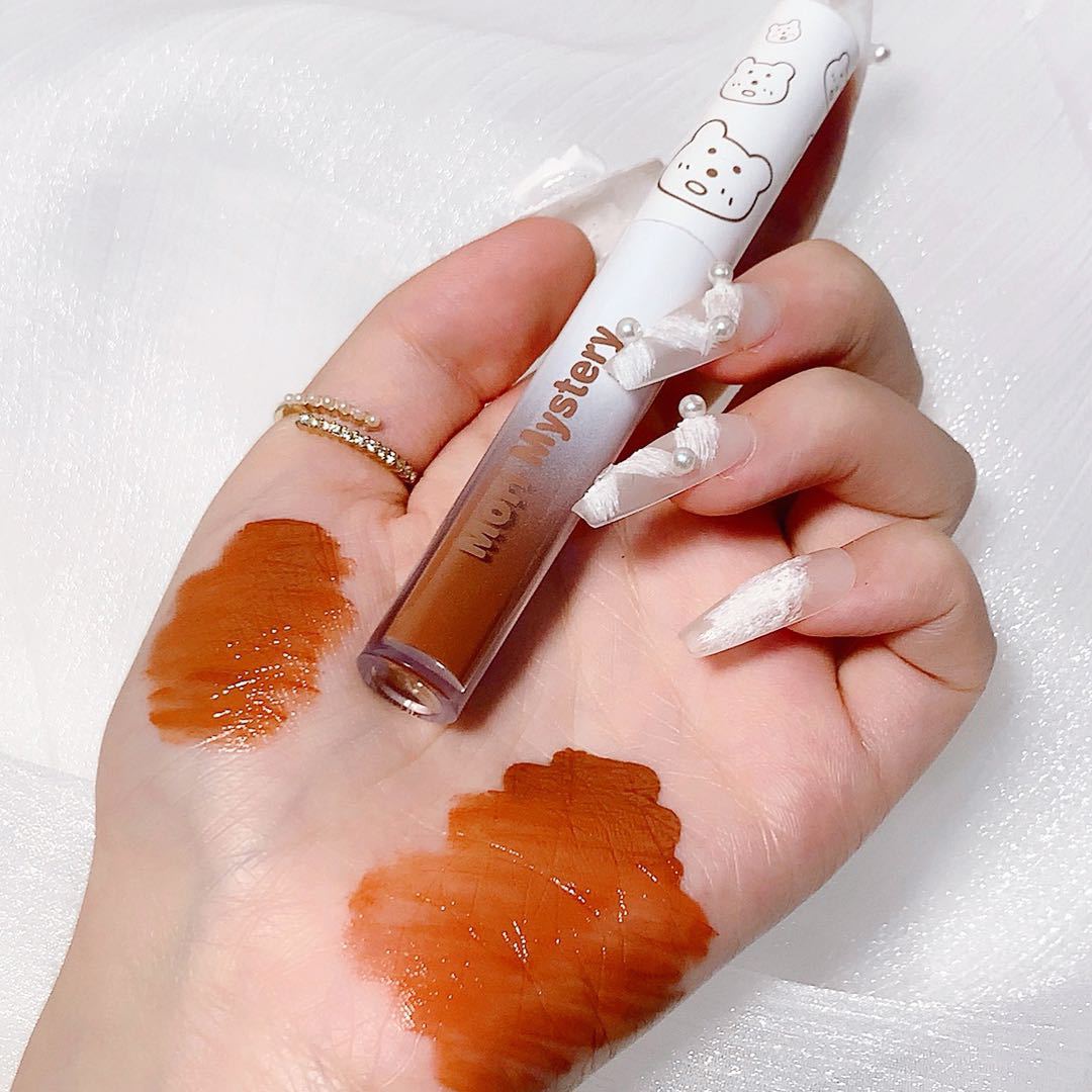 呆萌熊唇釉套装非特化妆品备案证号浙g妆网备字2021505146主要下游