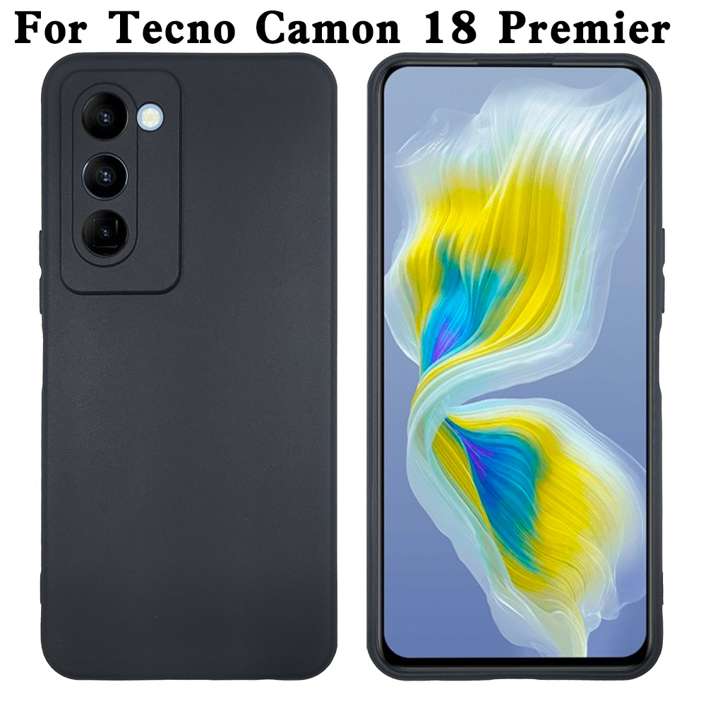 适用 传音Tecno Camon 18 Premier全磨砂手机壳TPU皮套彩绘素材壳