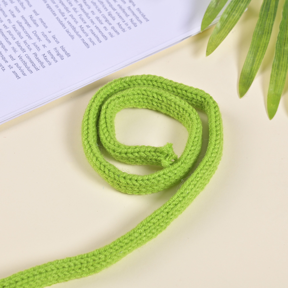 钩针绳编织饰品绳 手挽袋耳绳丙纶服饰配件现货批发