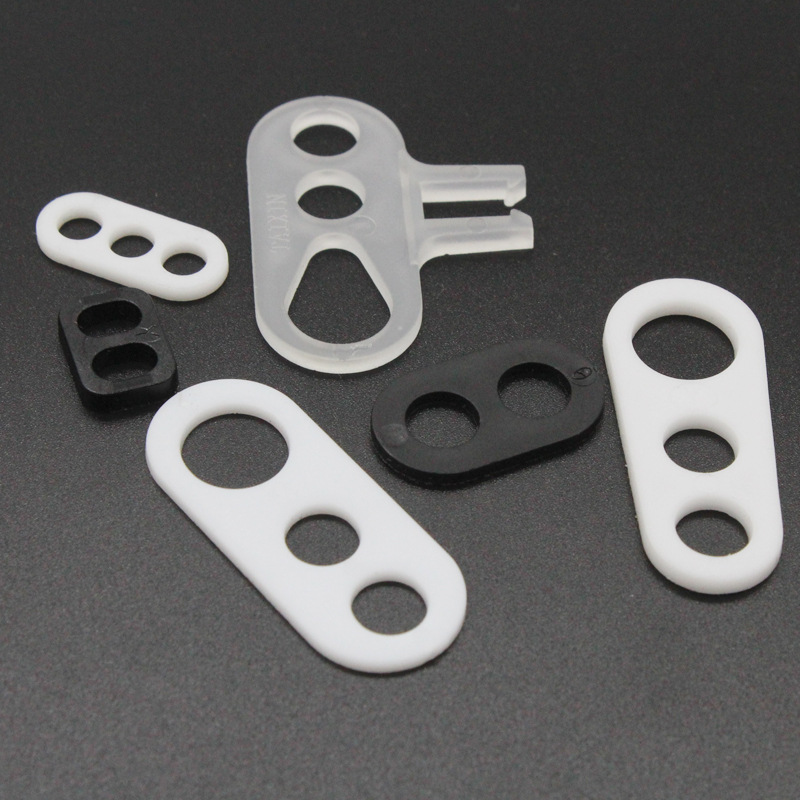 批发塑料两孔三孔八字扣 8字形电源线扣 电线吊环 8字线扣