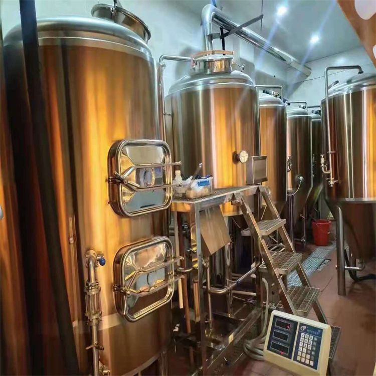 二手500升精酿啤酒设备 300升自酿鲜啤机 二手售酒机