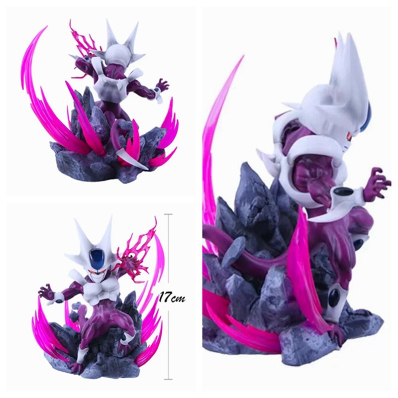 狼族动漫 超级赛亚人 wcf 第四弹 古拉 战斗形态 场景 盒装手办