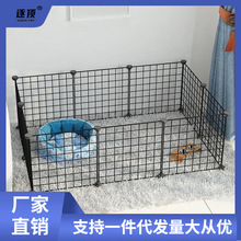 狗狗围栏狗狗笼小型犬室内家用隔离护栏兔猫别墅狗栅栏狗窝宠原玉