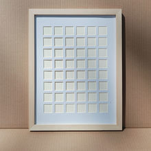 卡纸相框48宫格美术作品画框装裱衍纸实木框架挂墙diy100格子厂家