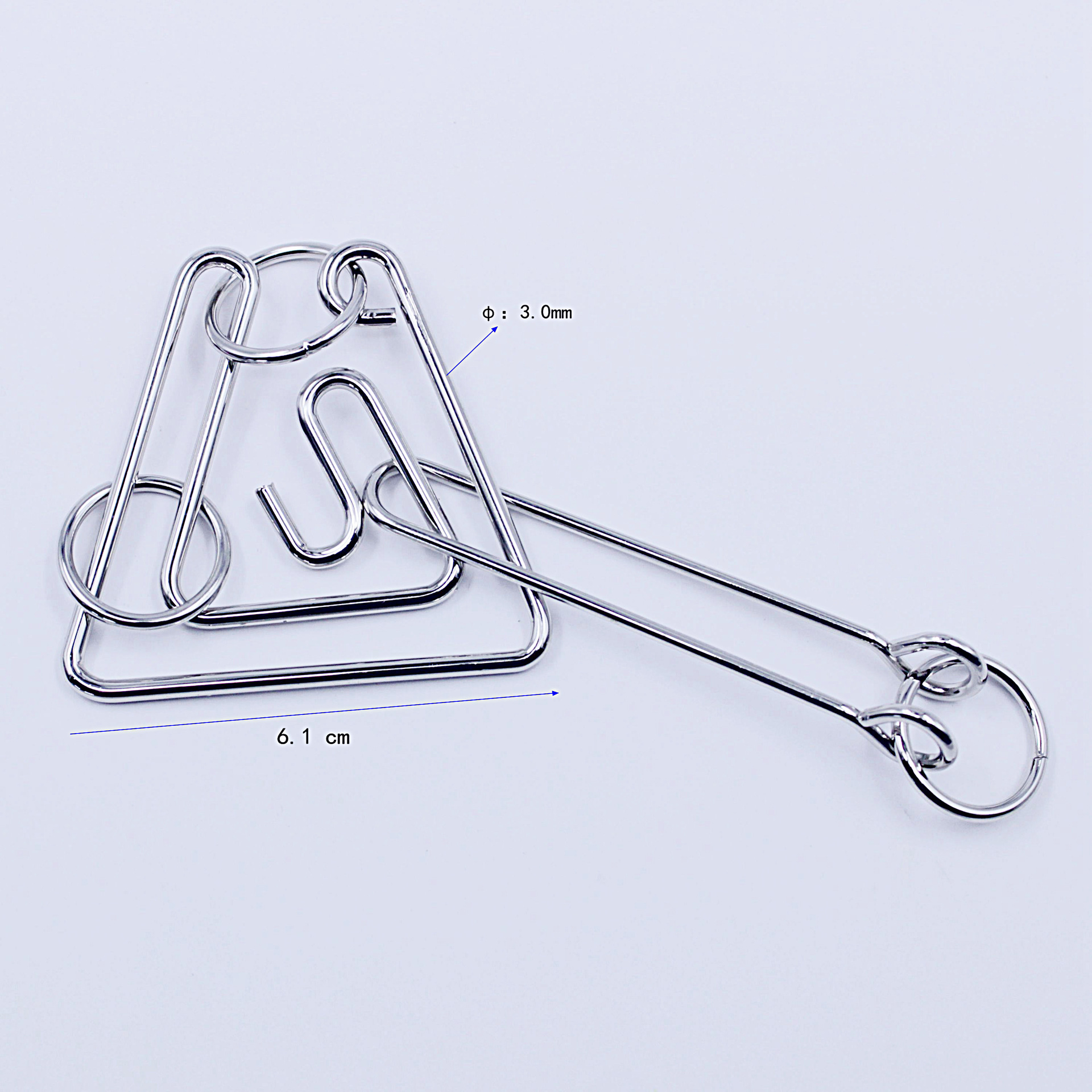 九连环 智力扣 解环解锁 玩具 三角环 九连环系列解环,解锁金属