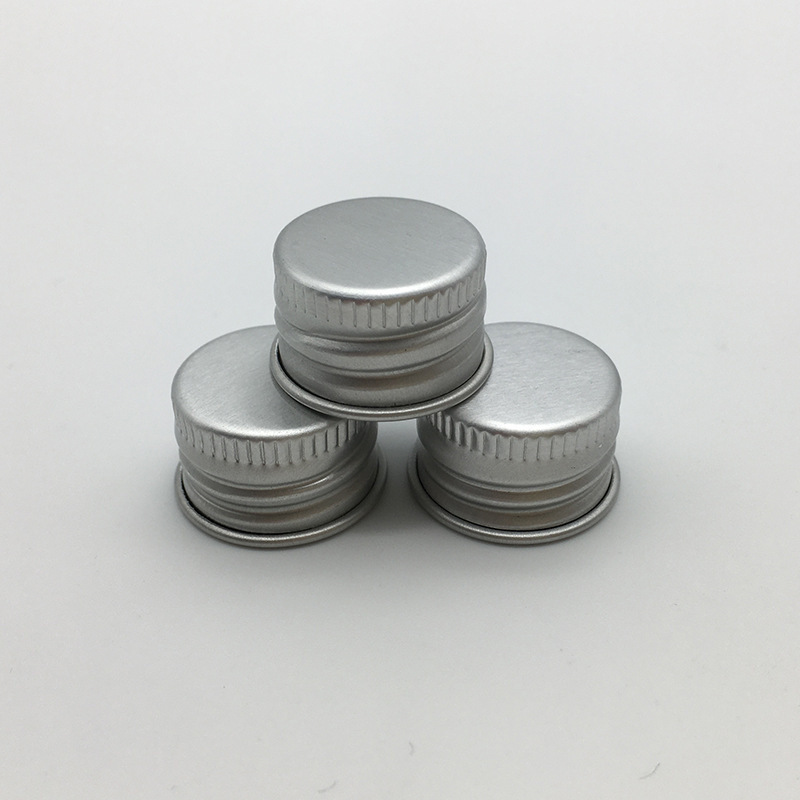 18牙20牙24牙铝盖子本色螺纹卷边西林瓶铝盖