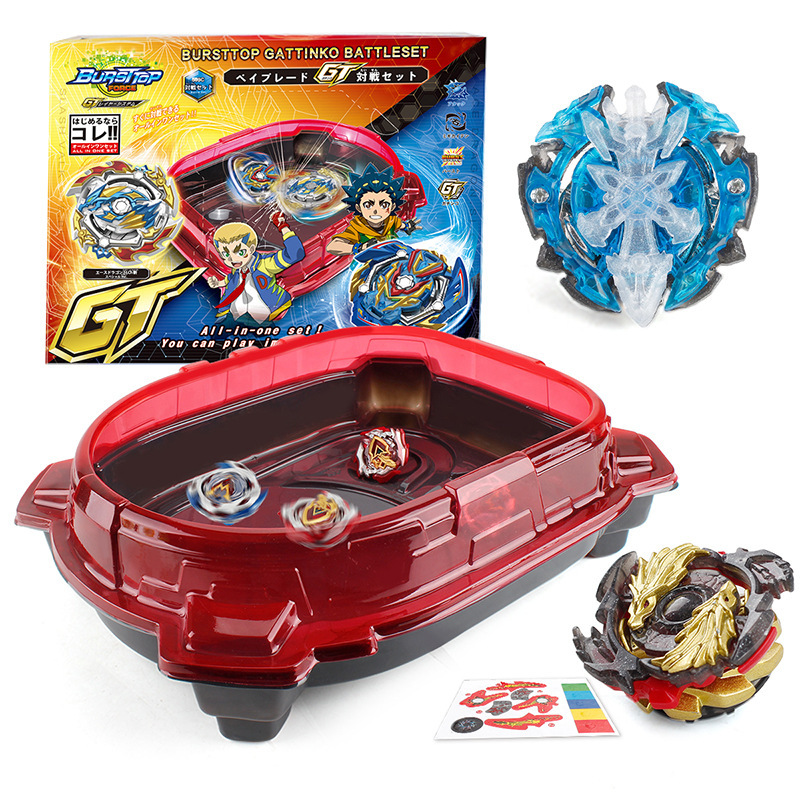 爆裂战斗陀螺b104 b105 b00b67四款合金陀螺带大号竞技陀螺盘套装