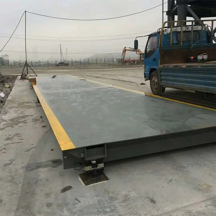 3x10米工业地磅秤 80吨砂石过磅汽车衡 120t货物称重平台磅