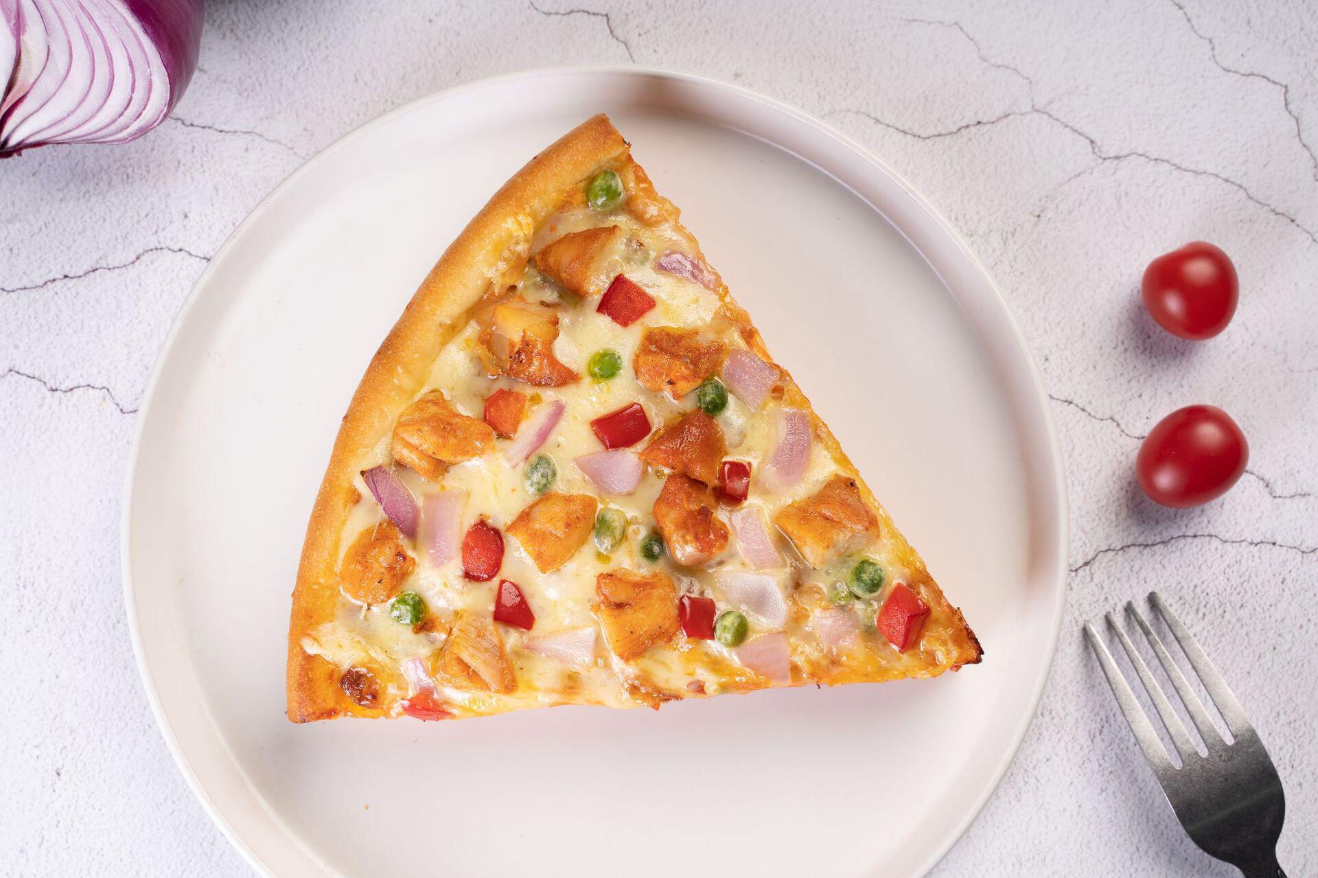 管师傅鸡肉 香肠 培根三角披萨  懒人早餐半成品微波烤箱加热即食