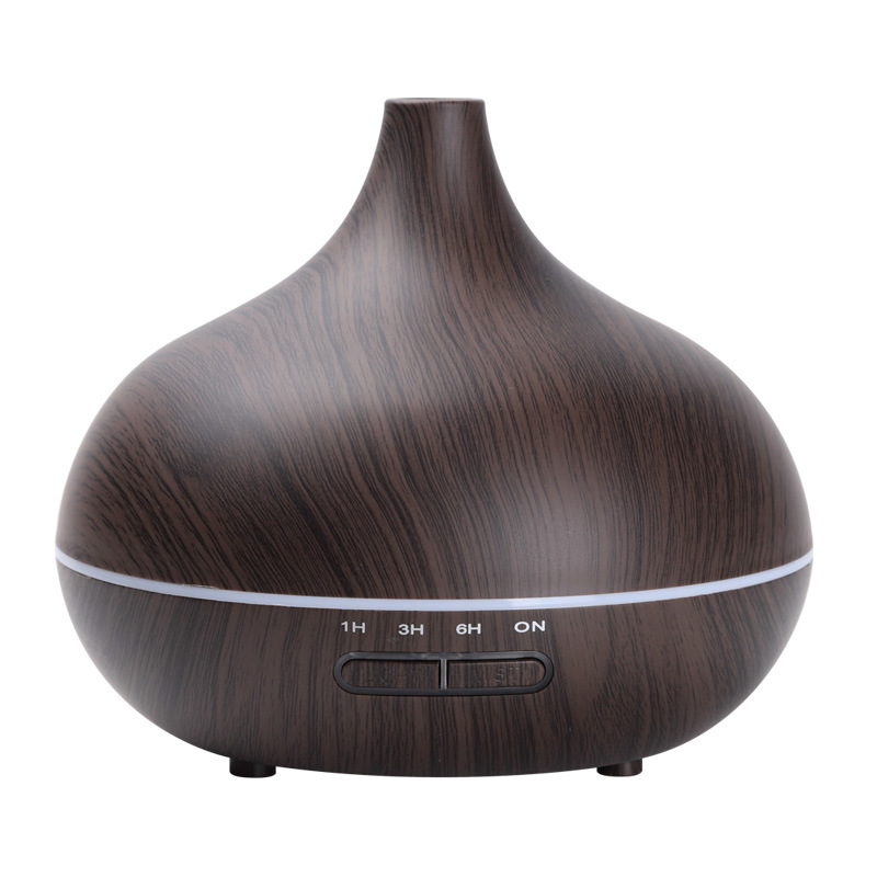 Wood Grain Aroma Diffuser Cross-Border Household Heavy Fog Aromatherapy Humidifier Bedroom Air Purifier Aroma Diffuser